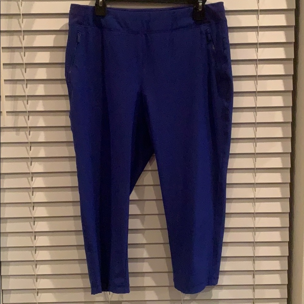 Chico’s Royal Blue Capri Pants